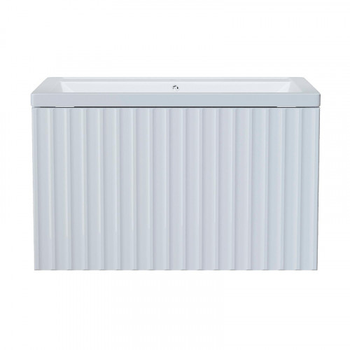 Тумба под раковину Mixline Вектор 60 554821 подвесная цвет Белый