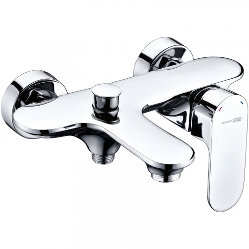 Смеситель для ванны WasserKRAFT Dinkel 5801 Хром латунь на стену