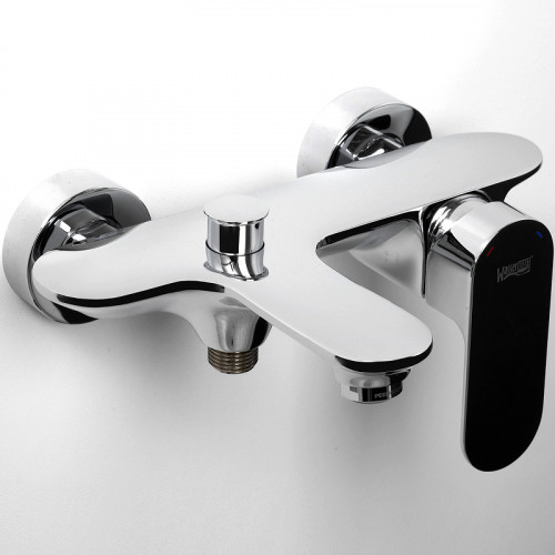 Смеситель для ванны WasserKRAFT Dinkel 5801 Хром латунь на стену