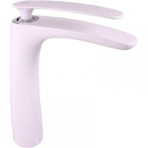 Смеситель для раковины Rav Slezak Tigris TG130.5BC Белый глянец Хром латунь