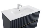 Тумба под раковину Art&Max Elegant 90 AM-ELEGANT-900-2C-SO-GM-LED подвесная цвет Серый матовый