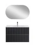 Тумба под раковину Art&Max Elegant 90 AM-ELEGANT-900-2C-SO-GM-LED подвесная цвет Серый матовый
