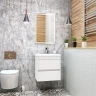 Тумба под раковину Art&Max Family 50 Family-500-2C-SO-BL подвесная цвет Белый глянец