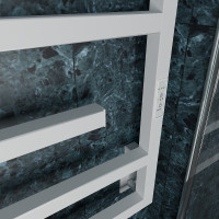 Электрический полотенцесушитель Altasan ЛабиринтПроф 80x50 ЛабиринтПроф5кр8050БМ Белый матовый нержавеющая сталь