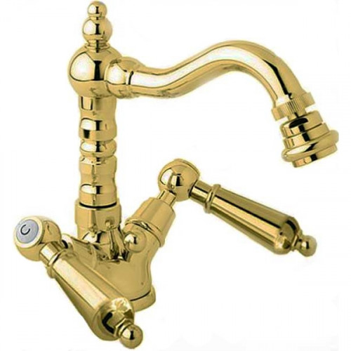 Смеситель для биде Cezares First FIRST-BS2-03-M Золото латунь