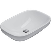 Раковина-чаша Globo Genesis 60 GE042.BI*0 Белая фарфор накладная, встраиваемая