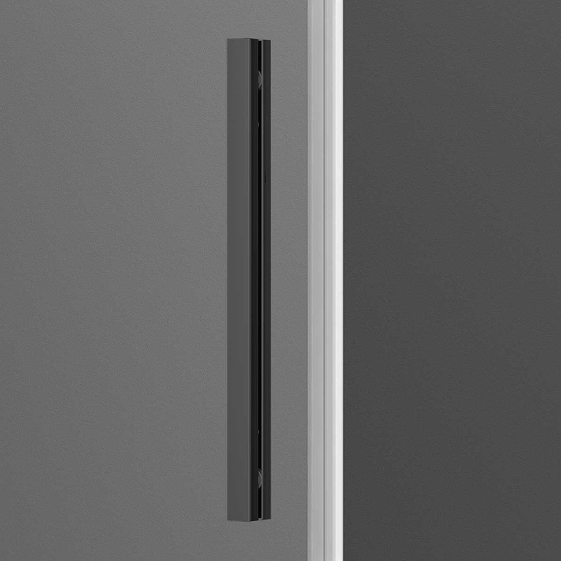 Душевой уголок Vincea Soft 150x90 VSR-3SO9015CLGM профиль Вороненая сталь стекло прозрачное