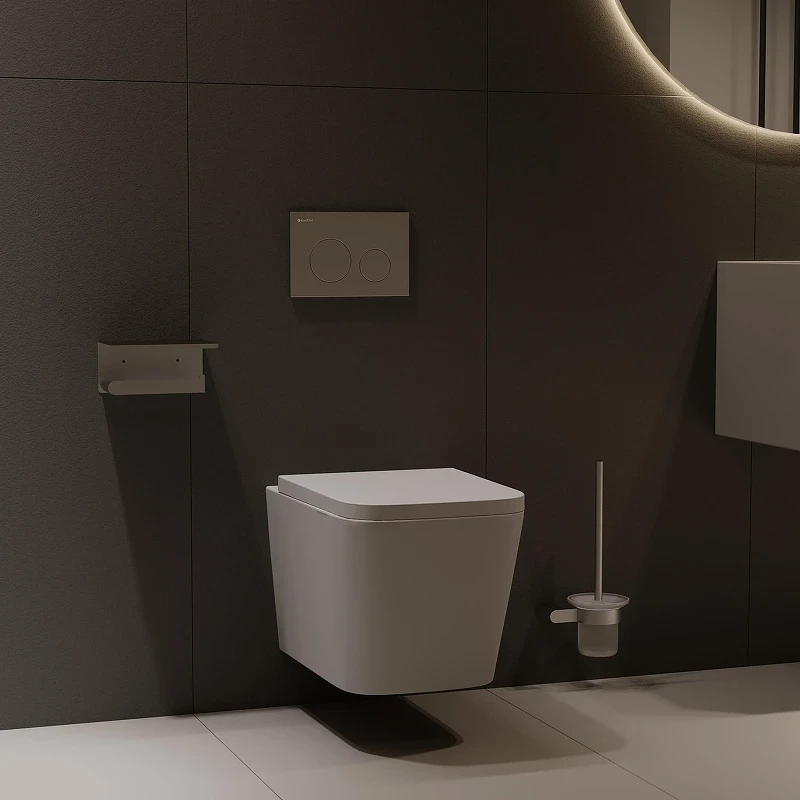 Унитаз Knotlor Gravity WC50WG подвесной цвет Белый с сиденьем Микролифт