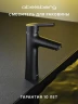 Смеситель для раковины Abelsberg Solida AMF20090MB цвет Вулканический черный