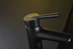 Смеситель для раковины Abelsberg Solida AMF20090MB цвет Вулканический черный
