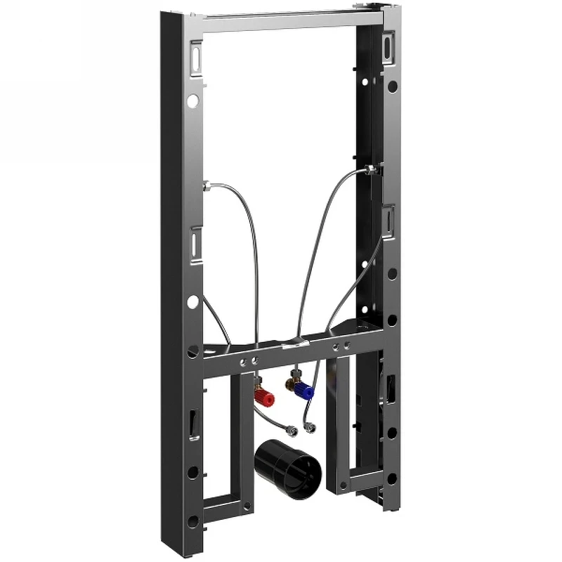 Инсталляция WasserKRAFT Naab 86BDT.050.WH для биде Белая нержавеющая сталь, алюминий