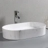 Раковина-чаша Ceruttispa 50 CR0055B MMW1 СТ9540 Белый матовый мрамор фарфор накладная