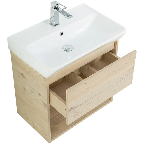 Тумба под раковину BelBagno Neon 50 NEON-500-1C-SO-PB подвесная Pino Bianco МДФ / ЛДСП
