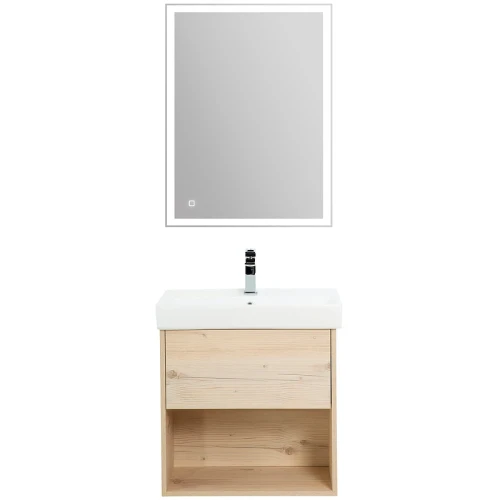 Тумба под раковину BelBagno Neon 50 NEON-500-1C-SO-PB подвесная Pino Bianco МДФ / ЛДСП