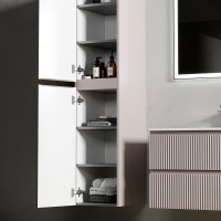 Шкаф пенал Sancos Snob R 35 PSNR35SM подвесной Doha Soft МДФ / ЛДСП