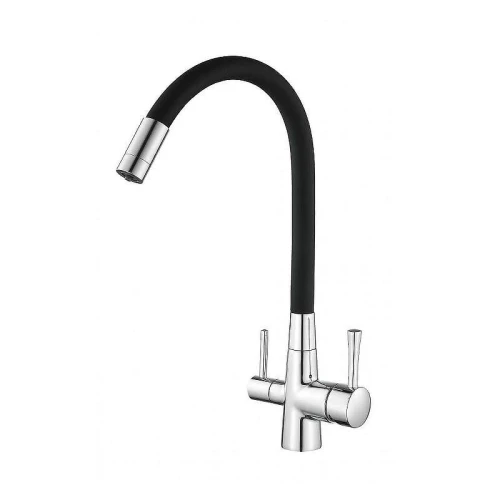 Смеситель для кухни Savol S-L1806-01 цвет Хром Черный