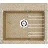 Кухонная мойка Aquaton Делия 60 1A715232LD220 Песочный искусственный камень (литьевой мрамор) встраиваемый