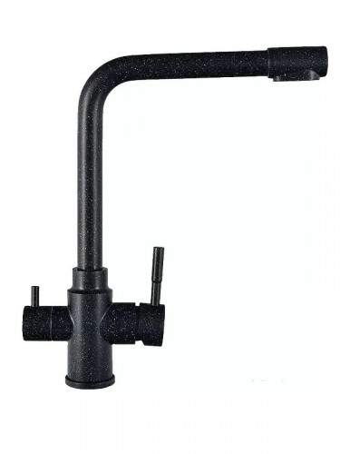Смеситель для кухни Wisent W4355-3-22 цвет Черный