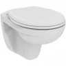 Унитаз Ideal Standard Eurovit K881201 подвесной с сиденьем Микролифт фарфор подвесной