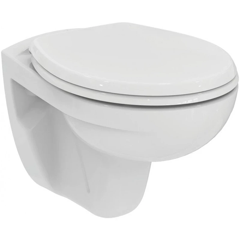 Унитаз Ideal Standard Eurovit K881201 подвесной с сиденьем Микролифт фарфор подвесной