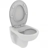 Унитаз Ideal Standard Eurovit K881201 подвесной с сиденьем Микролифт фарфор подвесной