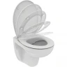 Унитаз Ideal Standard Eurovit K881201 подвесной с сиденьем Микролифт фарфор подвесной