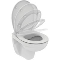 Унитаз Ideal Standard Eurovit K881201 подвесной с сиденьем Микролифт фарфор подвесной