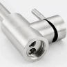Кухонная мойка Ulgran Quartz Underground 400-02 Лен со смесителем Frap F40899 Нержавеющая сталь