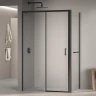 Душевой уголок RGW Passage 180x90 3508177189-14 профиль цвет Черный стекло прозрачное