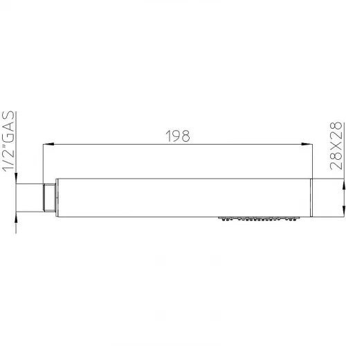 Душевая система Bossini Cosmo L10092.073 Черная матовая
