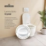 Унитаз Lavinia Boho Bell Pro Rimless 3301002R подвесной цвет Белый глянцевый с сиденьем Микролифт