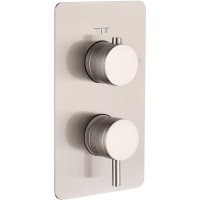 Смеситель для душа Boheme Cell 135-2-NB Никель латунь встраиваемый