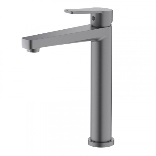 Смеситель для раковины Aquatek Лугано AQ1704BGM цвет Оружейная сталь