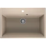 Кухонная мойка Ulgran Quartz Forte 760-03 Десерт искусственный камень (литьевой мрамор) встраиваемый