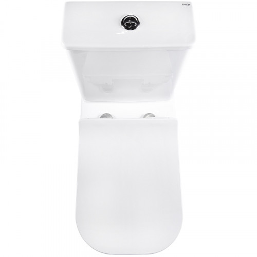 Унитаз компакт Bond Cube F07-00 с бачком и сиденьем Микролифт фарфор напольный