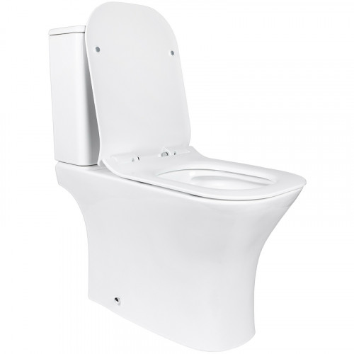 Унитаз компакт Bond Cube F07-00 с бачком и сиденьем Микролифт фарфор напольный