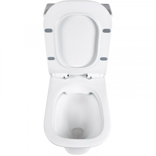 Унитаз компакт Bond Cube F07-00 с бачком и сиденьем Микролифт фарфор напольный