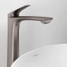 Смеситель для раковины Abelsberg Perfecta INF60102BN цвет Титан