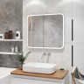 Зеркало Reflection Magic 800x700 RF5939CD с подсветкой с сенсорным выключателем и диммером стекло
