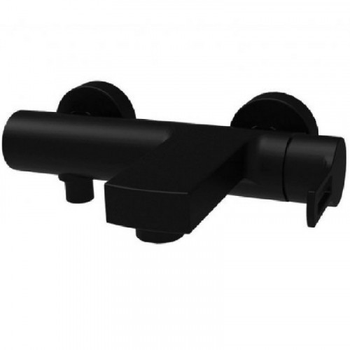 Смеситель для ванны Paffoni Ringo RIN022NO Черный матовый на стену