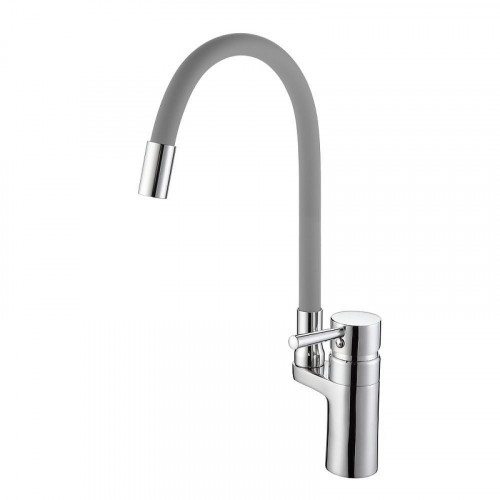 Смеситель для кухни D-Lin D157315-2 цвет  Хром  Серый