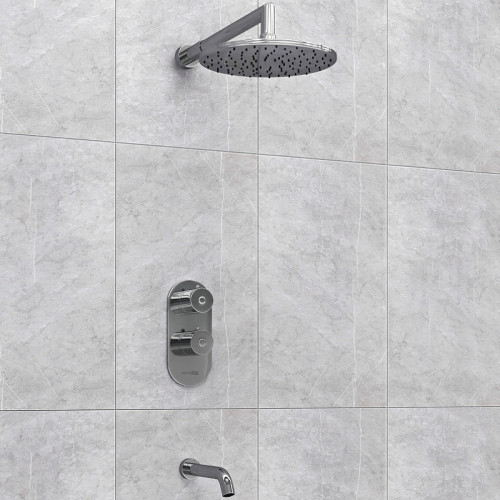 Душевая система WasserKRAFT Berkel A15030 Thermo с термостатом Хром латунь встраиваемый