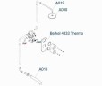 Душевая система WasserKRAFT Berkel A15030 Thermo с термостатом Хром латунь встраиваемый