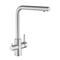 Смеситель для кухни Fmark FS0962L цвет Сатин