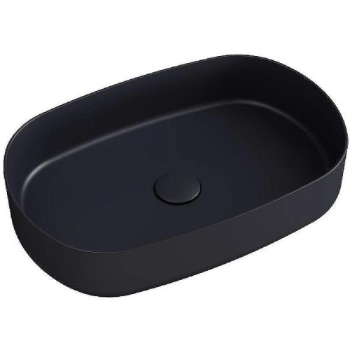 Раковина накладная Isvea Infinity 55 10NF65055-2C цвет Антрацит матовый