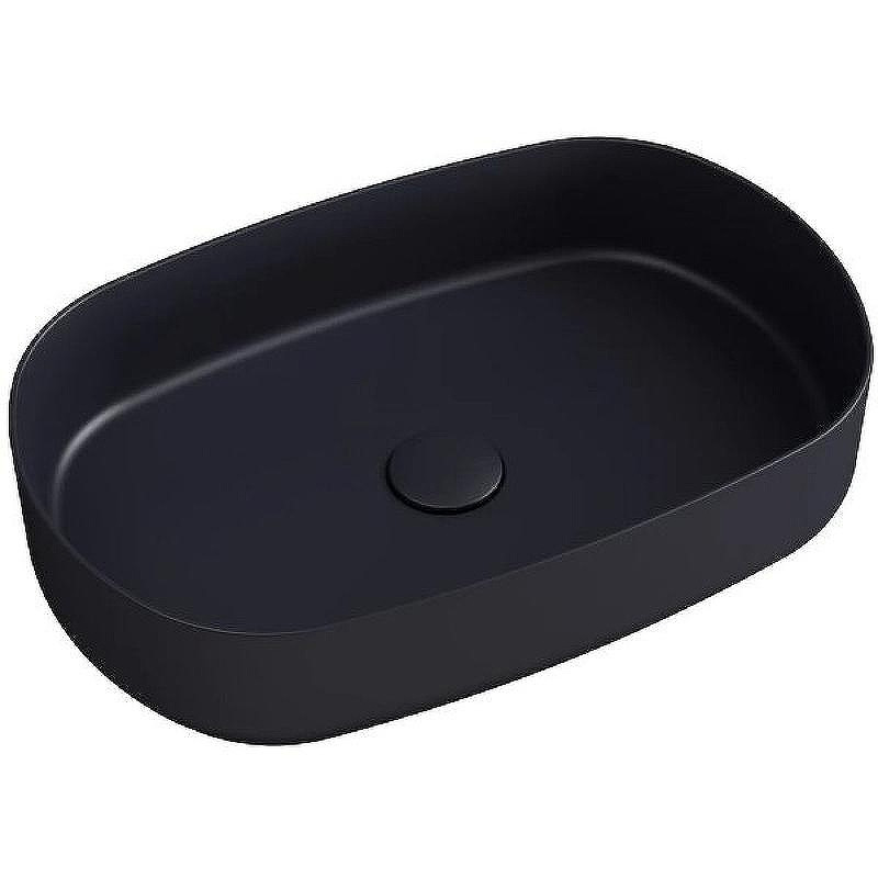 Раковина накладная Isvea Infinity 55 10NF65055-2C цвет Антрацит матовый