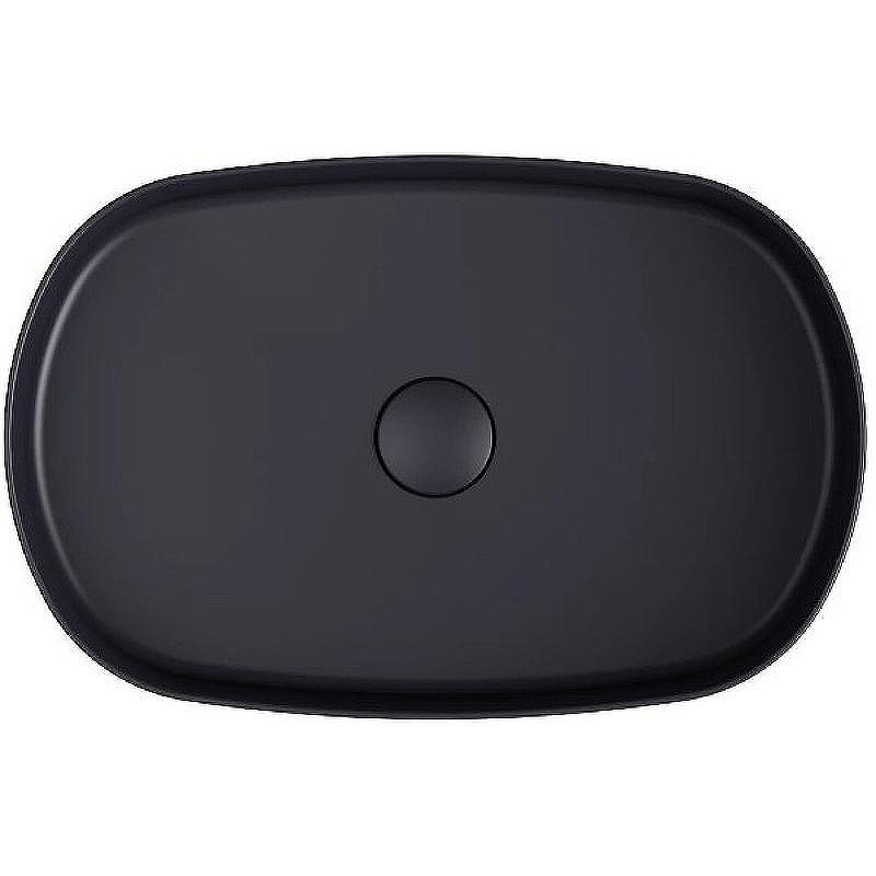 Раковина накладная Isvea Infinity 55 10NF65055-2C цвет Антрацит матовый