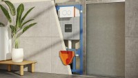 Инсталляция Vitra 700-1873 для унитаза с клавишей смыва Хром глянцевый нержавеющая сталь