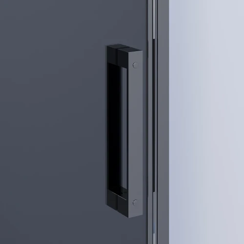 Душевой уголок Ambassador Benefit 140x90 19022203HBB-90HBB профиль Черный стекло тонированное