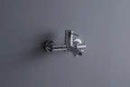 Смеситель для ванны Allen Brau Glority 5.51003-00 Хром латунь на стену